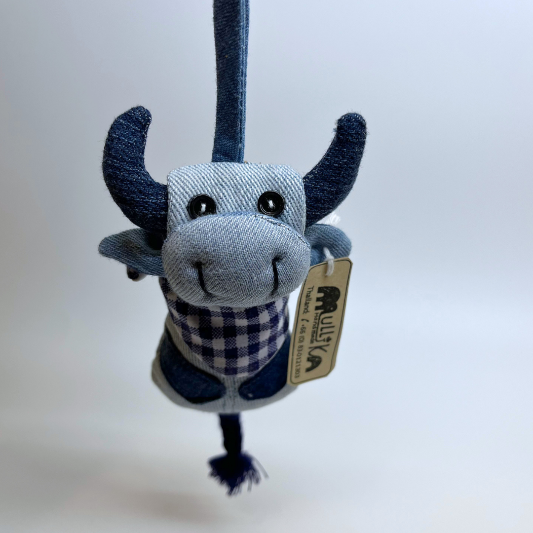 Bring Good Luck Buffalo Keychain Plus